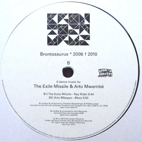 Various - Brontosaurus | Permanent Vacation (PERMVAC 107-1) - 4
