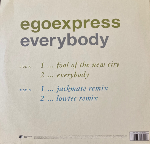 Egoexpress - Everybody | Ladomat 2000 (Lado 2180-0) - 2 Egoexpress - Everybody | Ladomat 2000 (Lado 2180-0) - 2