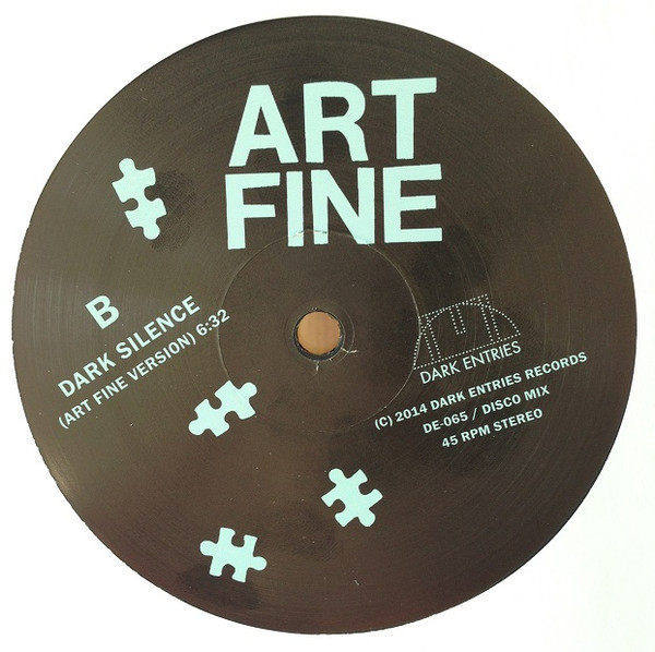 Art Fine - Dark Silence | Dark Entries (DE-065) - 4