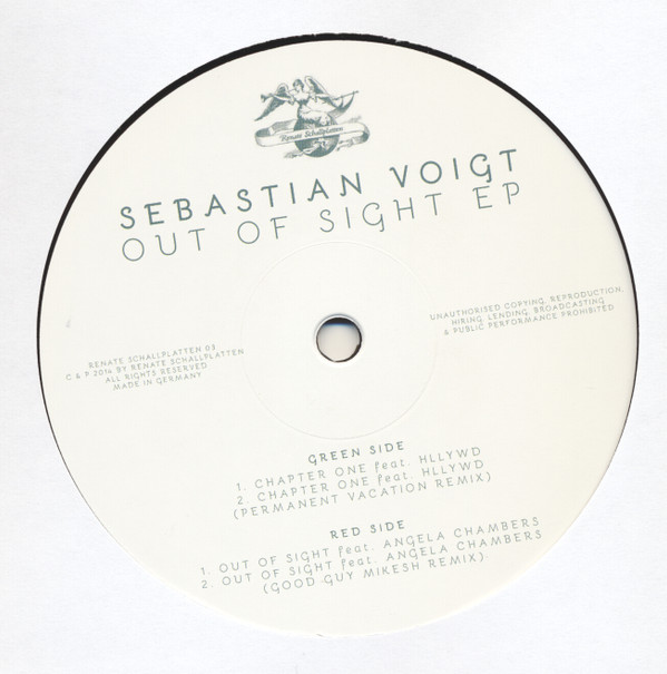 Sebastian Voigt - Out Of Sight EP | Renate Schallplatten (RS03) - 2