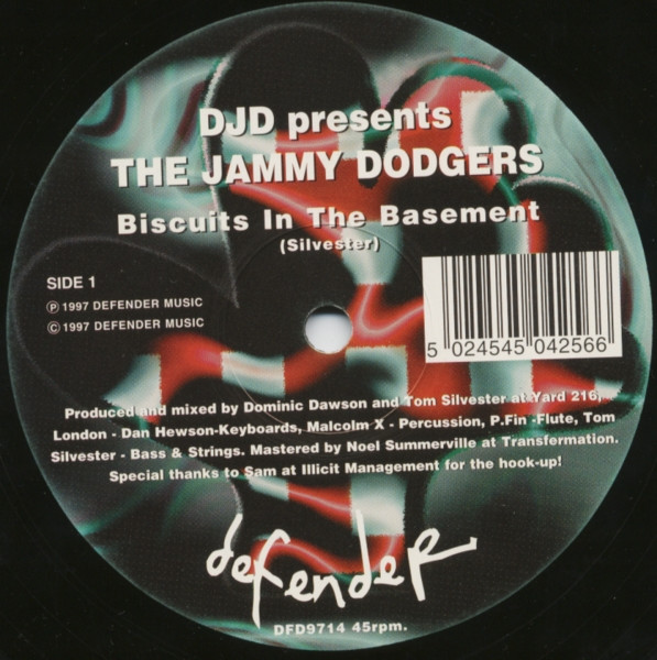 DJD Presents The Jammy Dodgers - Biscuits In The Basement | Defender Music (DFD9714) - main