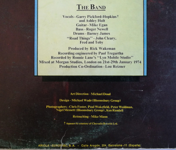 Rick Wakeman - Journey To The Centre Of The Earth | A&M Records (87.745-I) - 24 Rick Wakeman - Journey To The Centre Of The Earth | A&M Records (87.745-I) - 24