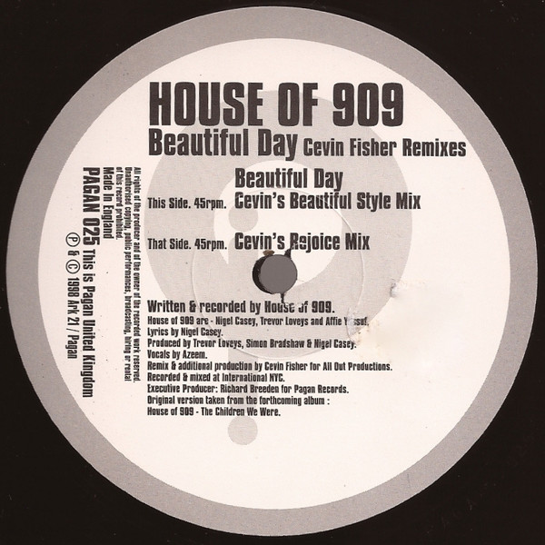 Beautiful Day (Cevin Fisher Remixes)