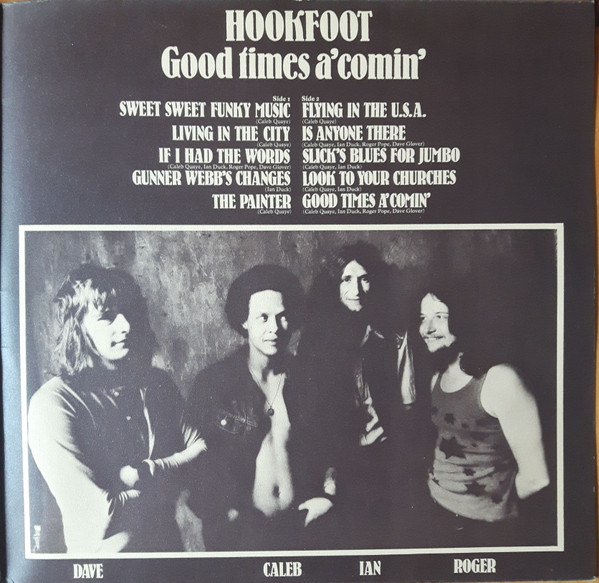 Hookfoot - Good Times A' Comin' | DJM Records (86 064 IT) - 3
