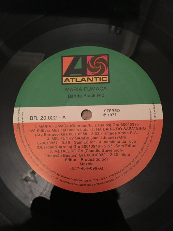 Banda Black Rio - Maria Fumaça | Mr Bongo (MRBLP134) - 4