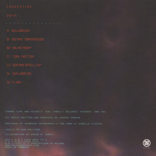 Convextion - 2845 | a.r.t.less (A.R.T.LESS VEXT LP 1) - 2 Convextion - 2845 | a.r.t.less (A.R.T.LESS VEXT LP 1) - 2