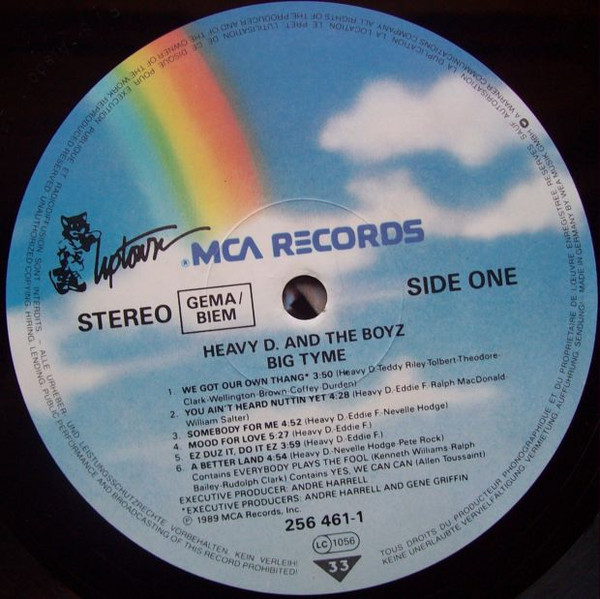 Heavy D. & The Boyz - Big Tyme | MCA Records (MCA-42302) - 3 Heavy D. & The Boyz - Big Tyme | MCA Records (MCA-42302) - 3