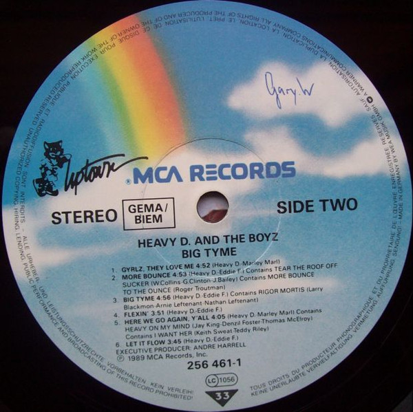Heavy D. & The Boyz - Big Tyme | MCA Records (MCA-42302) - 4 Heavy D. & The Boyz - Big Tyme | MCA Records (MCA-42302) - 4