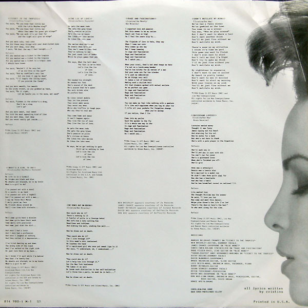 Cristina - Sleep It Off | Mercury (814 980-1 M-1) - 3