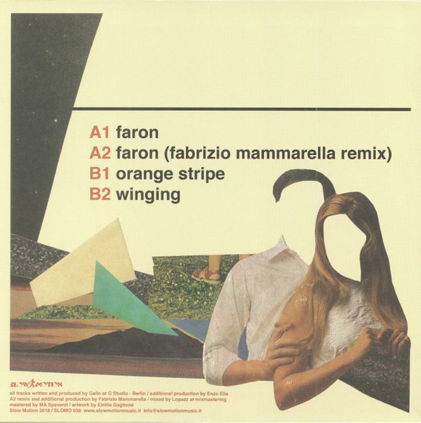 Gallo - Orange Stripe | Slow Motion Records (SLOMO 038) - 2 Gallo - Orange Stripe | Slow Motion Records (SLOMO 038) - 2