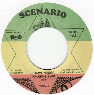 Karime Kendra - 90% Of Me Is You | Scenario Records (SC034-7) - main