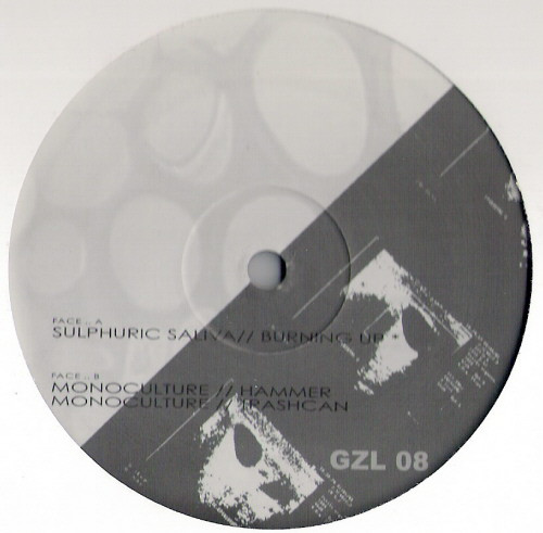 Sulphuric Saliva  &  Monoculture - Untitled | Gazole Records (GZL 08) - 3