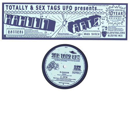 Kahuun - Artø - Batteri - Midi Sync | Sex Tags UFO (UFO 03) - main