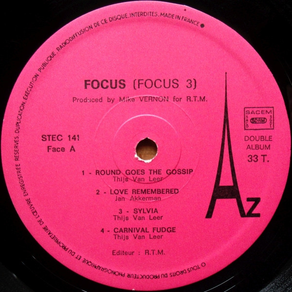 Focus - Focus 3 | Disc'Az (STEC 141 et 142) - 6