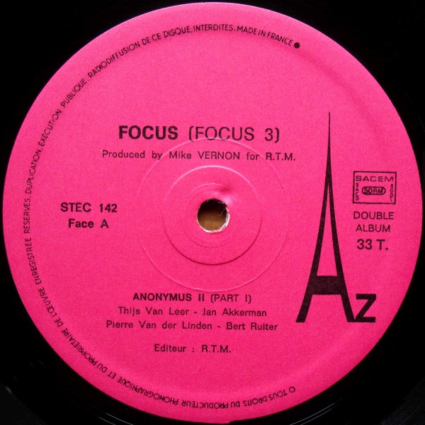 Focus - Focus 3 | Disc'Az (STEC 141 et 142) - 8
