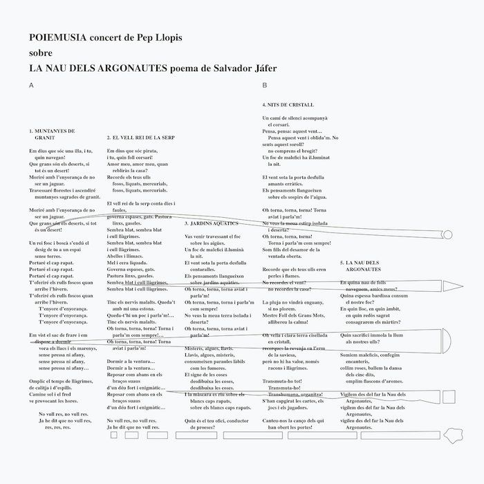 Pep Llopis - Poiemusia La Nau Dels Argonautes | Freedom To Spend (FTS003) - main