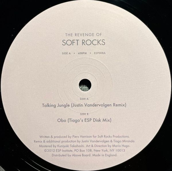 Soft Rocks - Talking Jungle / Obo | ESP Institute (ESP008A) - main