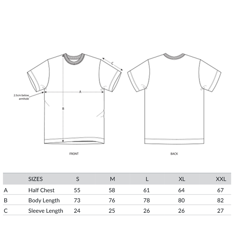 PeeKaboo Records - 6TH anniversary tee * Natural - 5 PeeKaboo Records - 6TH anniversary tee * Natural - 5