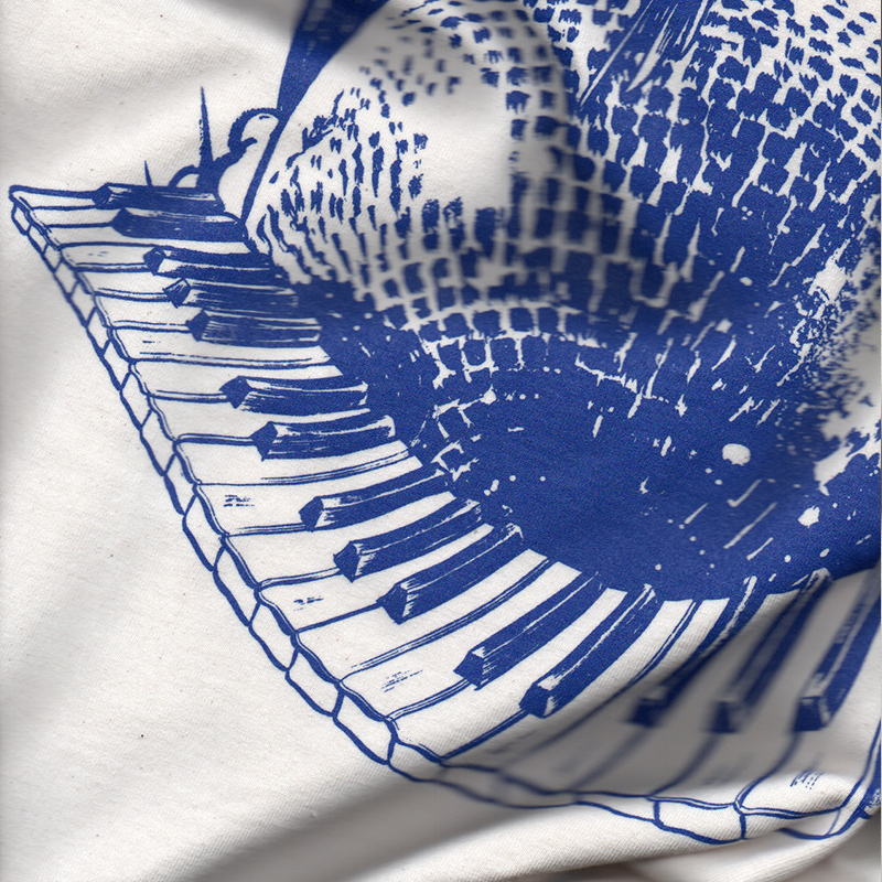 PeeKaboo Records - 6TH anniversary tee * Natural - 4 PeeKaboo Records - 6TH anniversary tee * Natural - 4