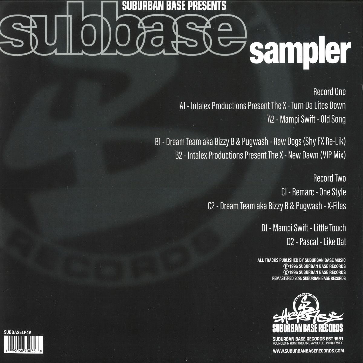Various - Subbase Sampler | Suburban Base Records (SUBBASELPV4) - 2 Various - Subbase Sampler | Suburban Base Records (SUBBASELPV4) - 2