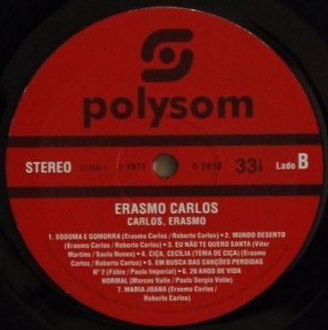 Erasmo Carlos - Carlos, Erasmo... | Polysom (33158-1) - 2 Erasmo Carlos - Carlos, Erasmo... | Polysom (33158-1) - 2