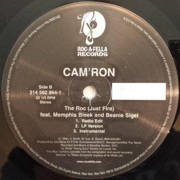 Cam'ron - Oh Boy / The Roc | Roc-A-Fella Records (DEFR 15545-1) - 3 Cam'ron - Oh Boy / The Roc | Roc-A-Fella Records (DEFR 15545-1) - 3