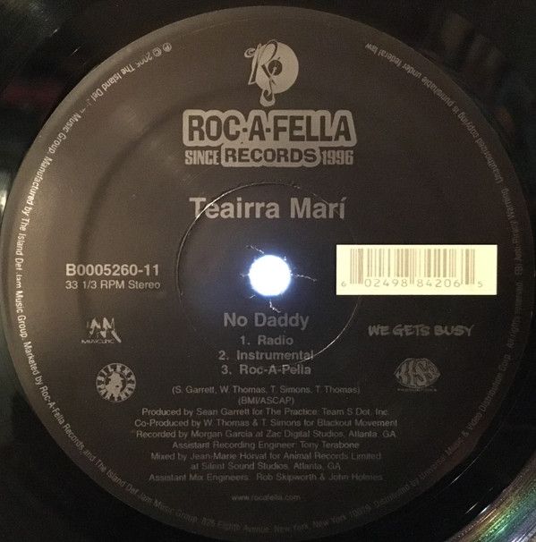 Teairra Mari - No Daddy | Roc-A-Fella Records (B0005260-11) - main Teairra Mari - No Daddy | Roc-A-Fella Records (B0005260-11) - main