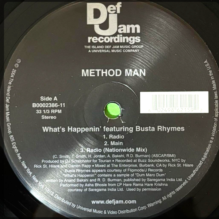 Method Man - What's Happenin' | Def Jam Recordings (B0002386-11) - main Method Man - What's Happenin' | Def Jam Recordings (B0002386-11) - main