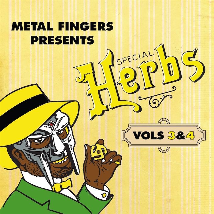 MF Doom - Metal Fingers Presents: Special Herbs Volume 3 & 4 (Lemon Yellow Vinyl Edition) | Rhymesayers Entertainment (RSE383LPC1) - main MF Doom - Metal Fingers Presents: Special Herbs Volume 3 & 4 (Lemon Yellow Vinyl Edition) | Rhymesayers Entertainment (RSE383LPC1) - main