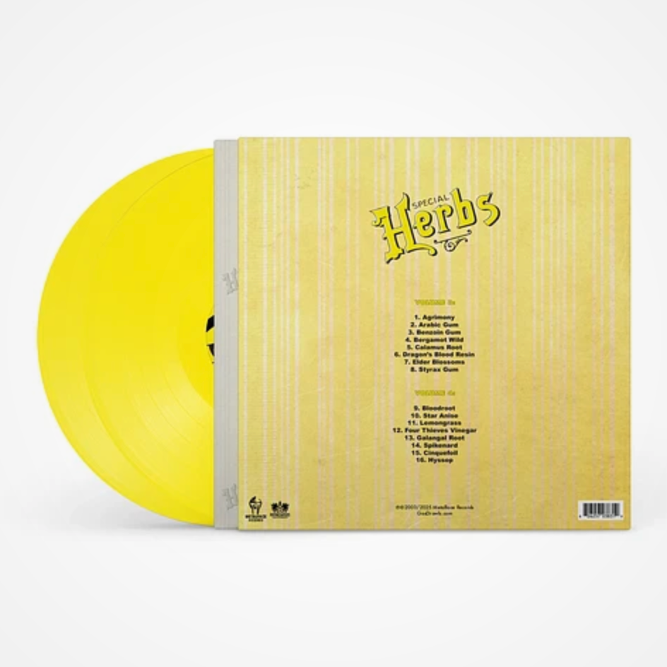 MF Doom - Metal Fingers Presents: Special Herbs Volume 3 & 4 (Lemon Yellow Vinyl Edition) | Rhymesayers Entertainment (RSE383LPC1) - 2 MF Doom - Metal Fingers Presents: Special Herbs Volume 3 & 4 (Lemon Yellow Vinyl Edition) | Rhymesayers Entertainment (RSE383LPC1) - 2