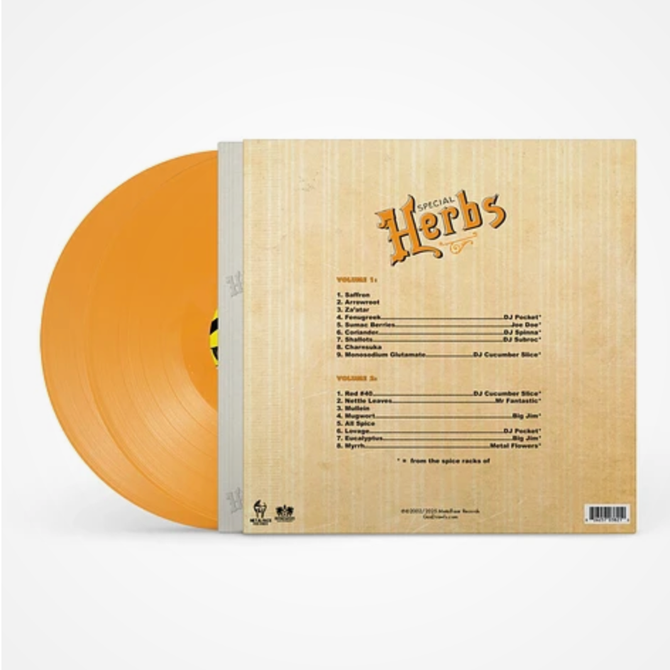 MF Doom - Metal Fingers Presents: Special Herbs Volume 1 & 2 (Mustard Yellow Vinyl Edition) | Rhymesayers Entertainment (RSE382LPC1) - 2 MF Doom - Metal Fingers Presents: Special Herbs Volume 1 & 2 (Mustard Yellow Vinyl Edition) | Rhymesayers Entertainment (RSE382LPC1) - 2