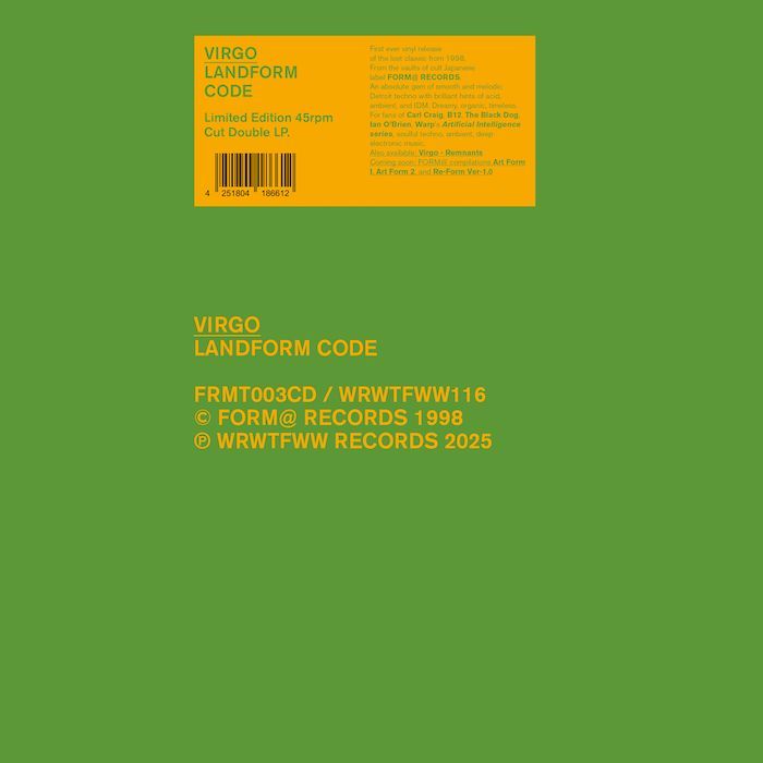 Virgo - Landform Code | WRWTFWW Records Switzerland (WRWTFWW116) - main