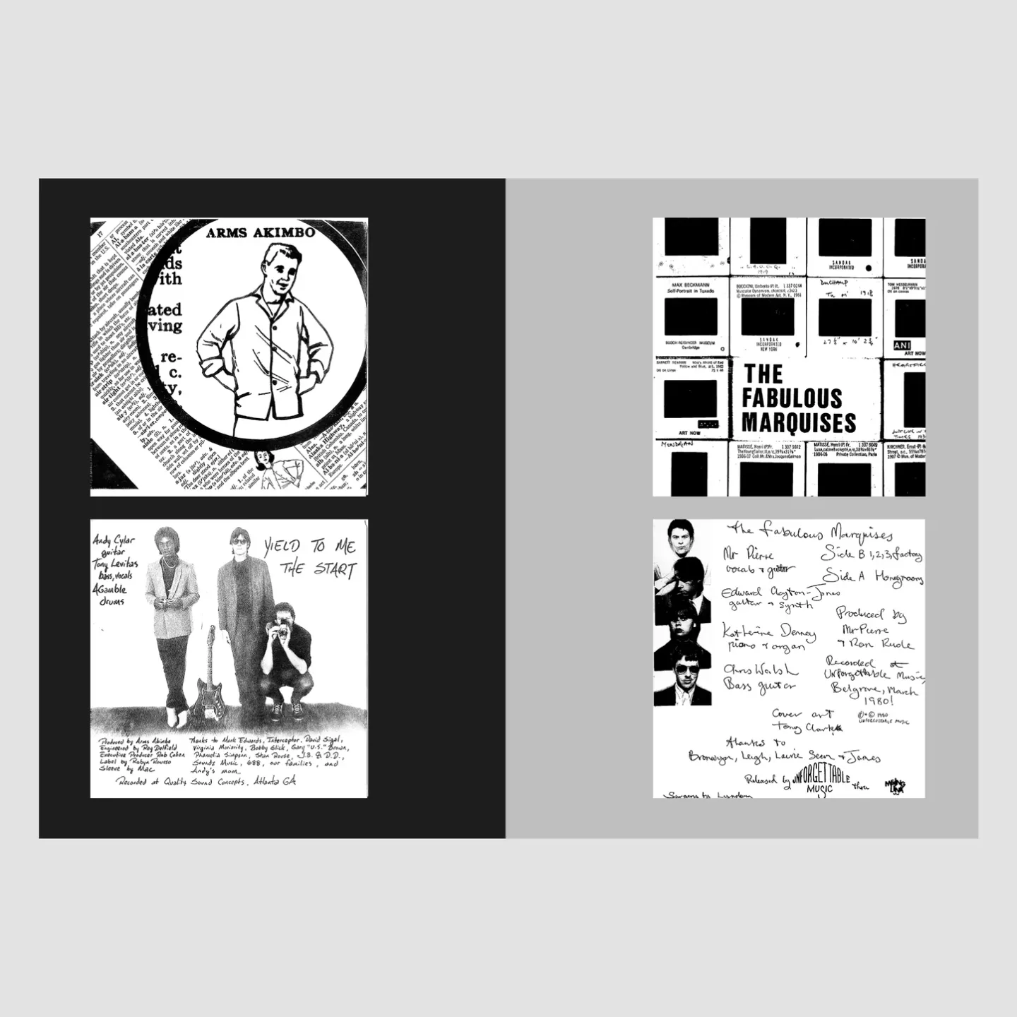 New Wave / Post-Punk Graphics - 6 New Wave / Post-Punk Graphics - 6