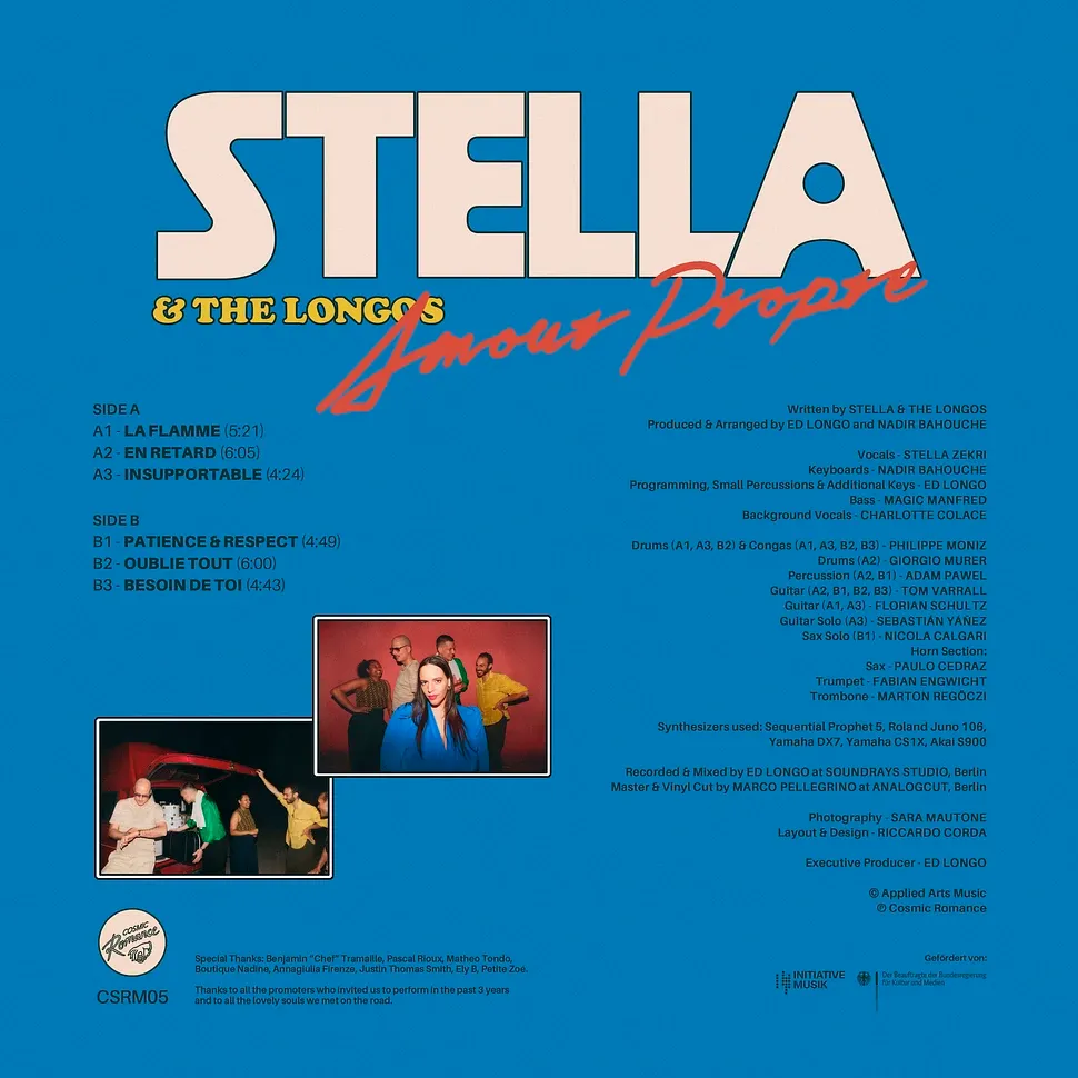 Stella & The Longos - Amour Propre | Cosmic Romance (CSRM05) - 2