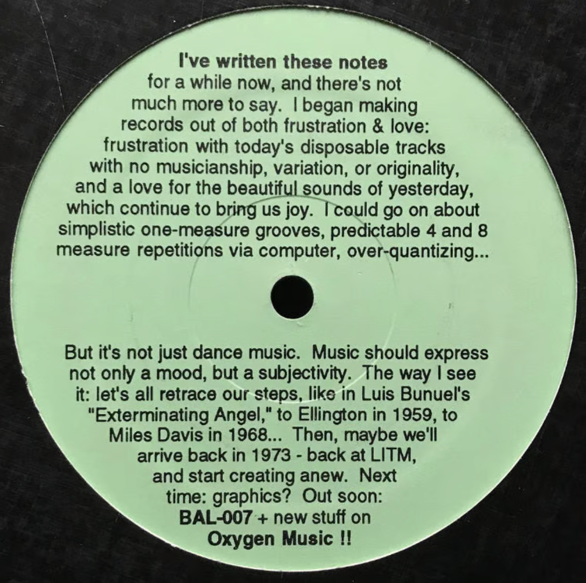 Daniel Wang - The Probe, The Strobe | Balihu Records (BAL-006) - 2 Daniel Wang - The Probe, The Strobe | Balihu Records (BAL-006) - 2