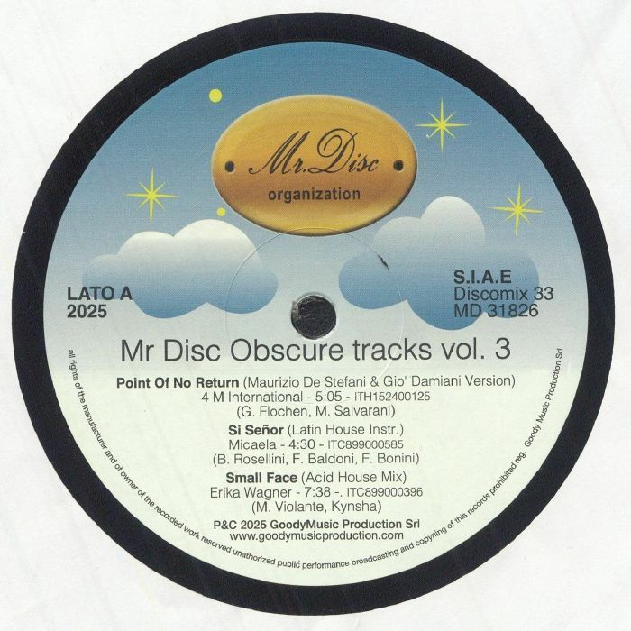 Various - Mr Disc Obscure Tracks Vol 3 | Mr. Disc Organization (MD 31826) - main Various - Mr Disc Obscure Tracks Vol 3 | Mr. Disc Organization (MD 31826) - main