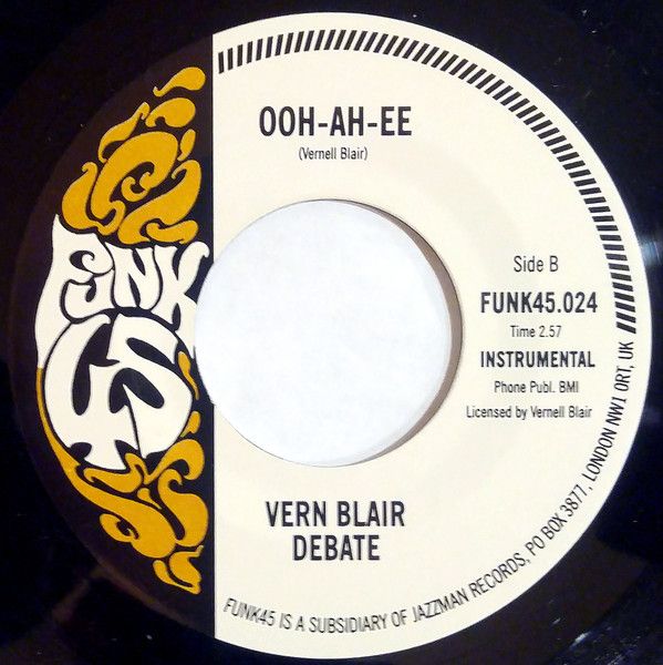 Vern Blair Debate - Super Funk | Funk45 (FUNK45.024)