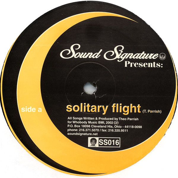 Theo Parrish - Solitary Flight | Sound Signature (SS016) - main