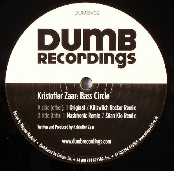 Kristoffer Zaar - Bass Circle | Dumb Recordings (DUMBV02) - main