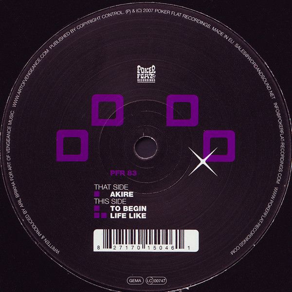 Aril Brikha - Akire | Poker Flat Recordings (PFR 83) - 2