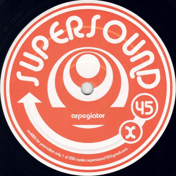 Jean-Michel Jarre  &  Motown Sounds - Arpegiator / Bad Mouthin' | Supersound (UND 005)