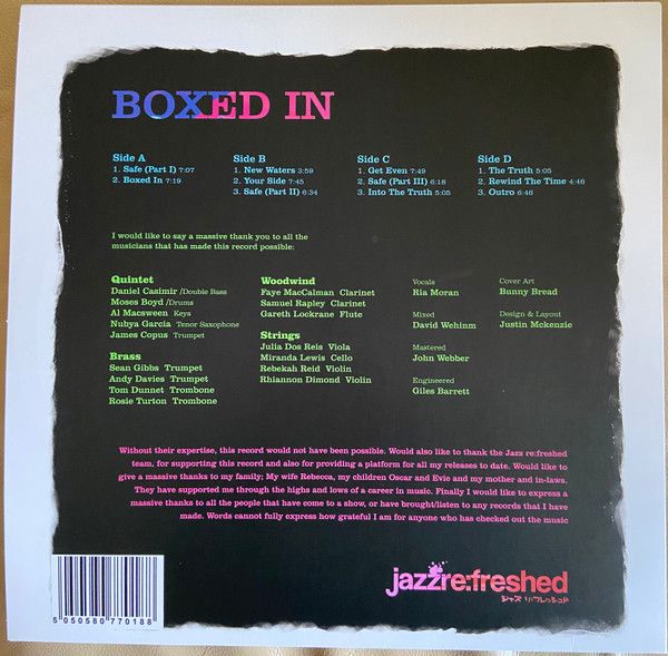 Daniel Casimir - Boxed In | Jazz Re:freshed (JRF0030LP) - 2 Daniel Casimir - Boxed In | Jazz Re:freshed (JRF0030LP) - 2