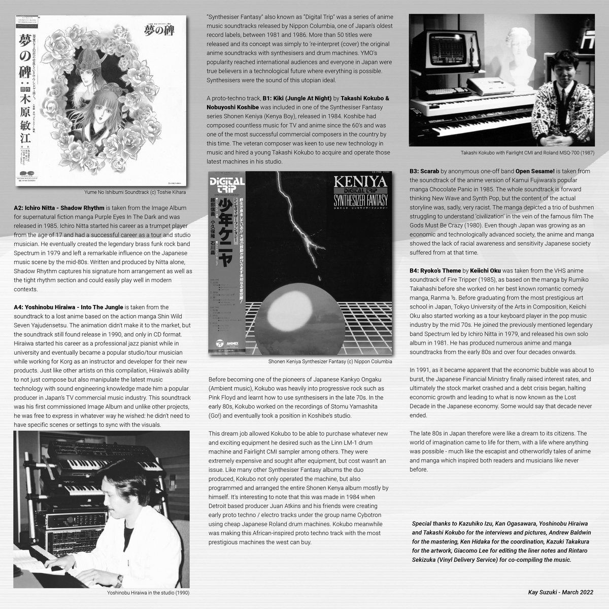 Various - Anime & Manga Synth Pop Soundtracks 1984-1990 | Time Capsule (TC014) - 2 Various - Anime & Manga Synth Pop Soundtracks 1984-1990 | Time Capsule (TC014) - 2