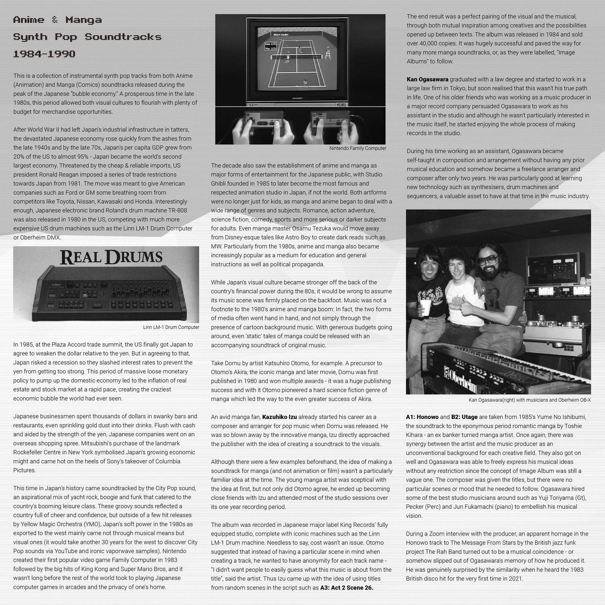Various - Anime & Manga Synth Pop Soundtracks 1984-1990 | Time Capsule (TC014) - 3 Various - Anime & Manga Synth Pop Soundtracks 1984-1990 | Time Capsule (TC014) - 3
