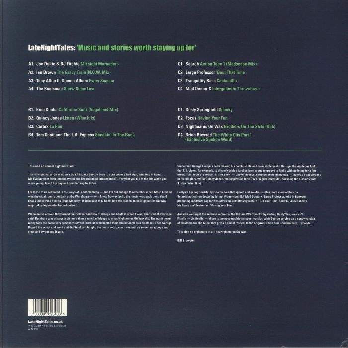 Nightmares On Wax - LateNightTales | LateNightTales (ALNLP08) - 2 Nightmares On Wax - LateNightTales | LateNightTales (ALNLP08) - 2