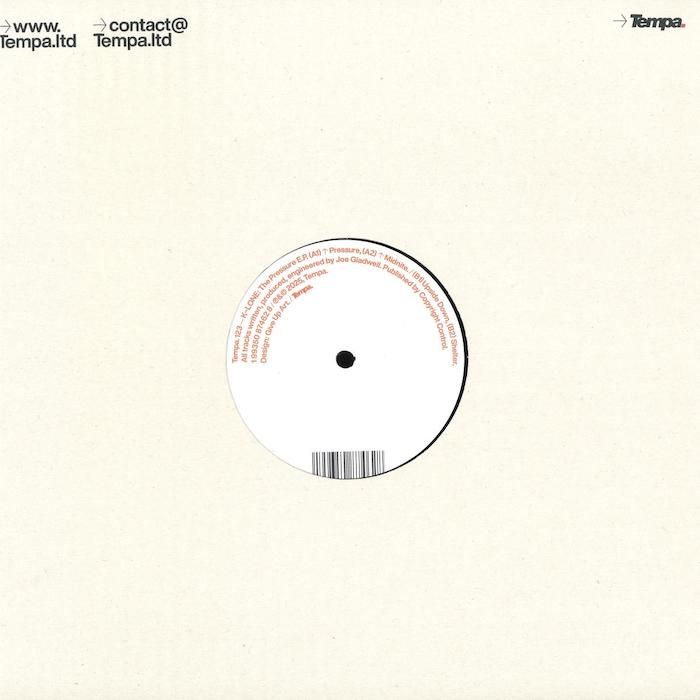 K-Lone - Pressure EP | Tempa (Tempa.123) - 2