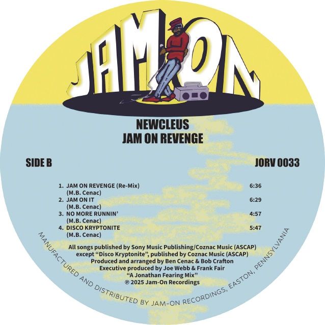 Newcleus - Jam On Revenge | Jam-On Recordings (JORV 0033) - 4 Newcleus - Jam On Revenge | Jam-On Recordings (JORV 0033) - 4