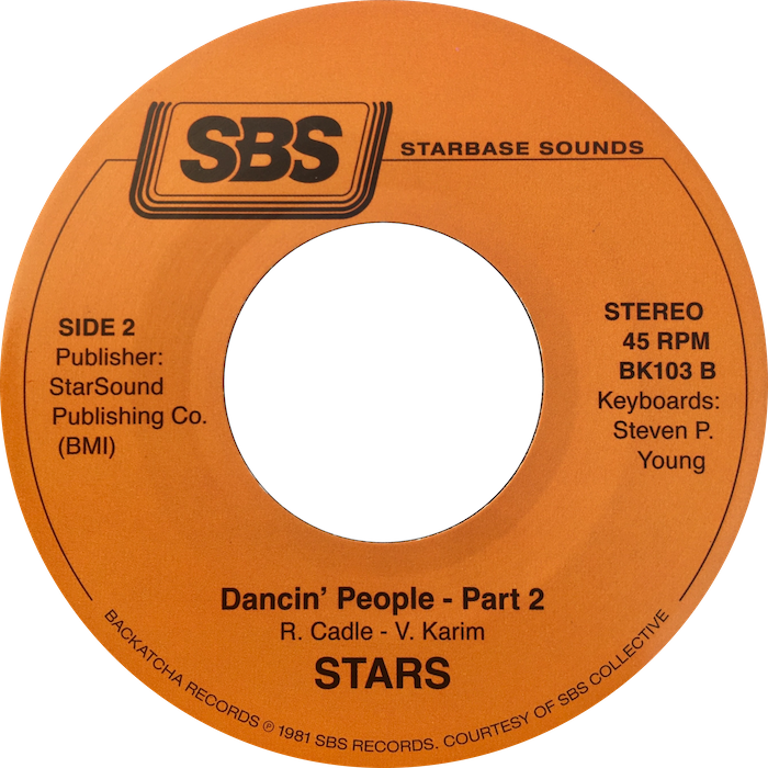 Stars - Dancin’ People | Backatcha Records (BK 103) - 2 Stars - Dancin’ People | Backatcha Records (BK 103) - 2