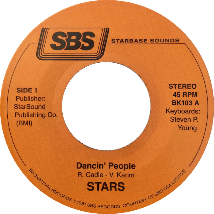 Stars - Dancin’ People | Backatcha Records (BK 103)