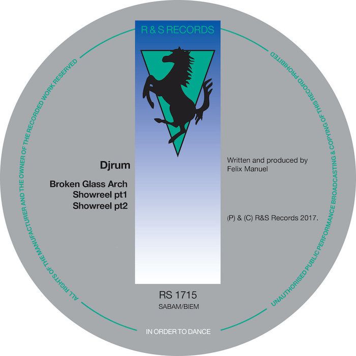 DJ Rum - Broken Glass Arch | R & S Records (RS 1715) DJ Rum - Broken Glass Arch | R & S Records (RS 1715)